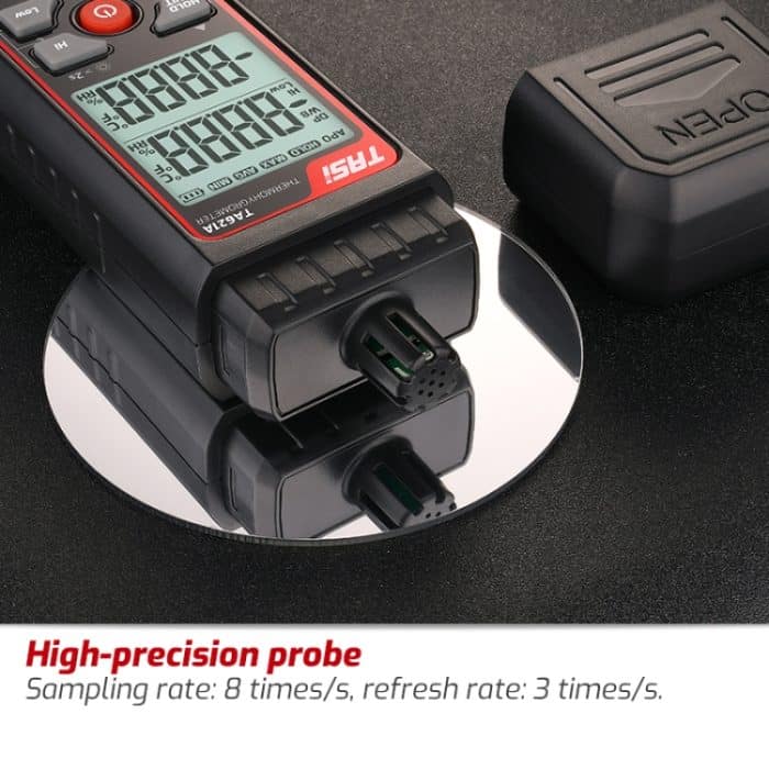 TASI TA621A Digitales Taupunktthermometer, Umgebungstemperatur- und Luftfeuchtigkeitsmesser – Bild 9