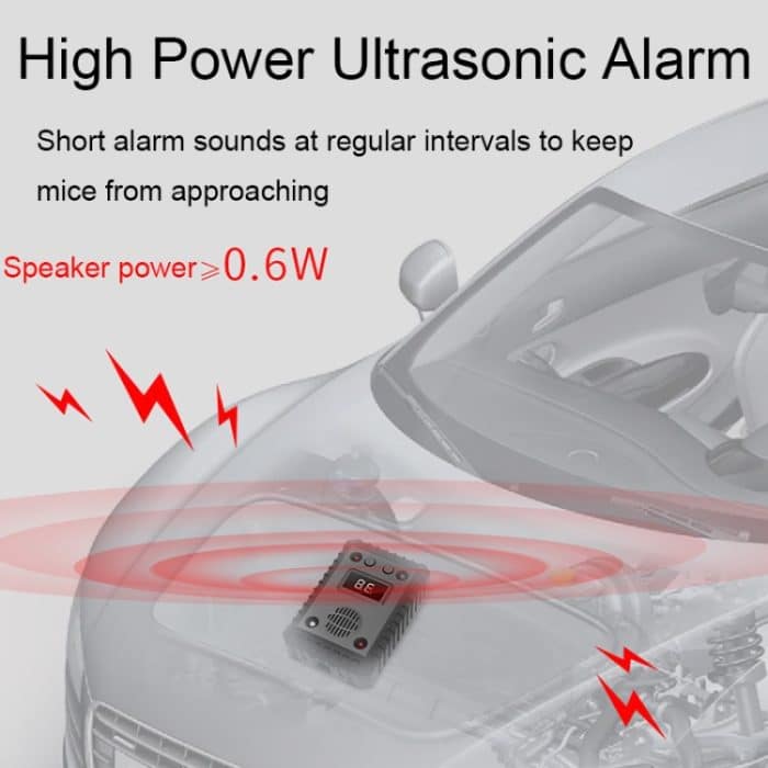 SJZ-021 Auto-Ultraschall-Rattenvertreiber, Automotor-Mausabwehrmittel, without Battery, with Battery – Bild 7