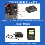 SJZ-021 Auto-Ultraschall-Rattenvertreiber, Automotor-Mausabwehrmittel, without Battery, with Battery – Bild 9