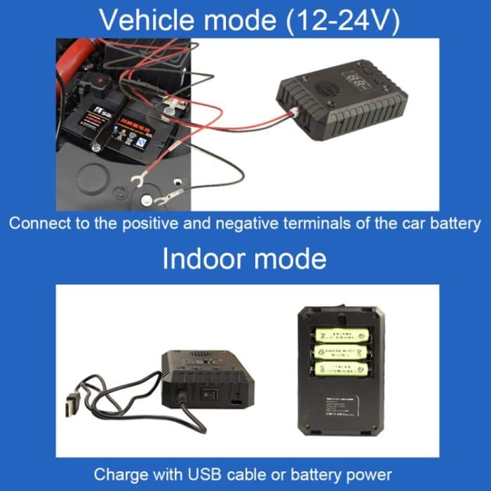 SJZ-021 Auto-Ultraschall-Rattenvertreiber, Automotor-Mausabwehrmittel, without Battery, with Battery – Bild 9