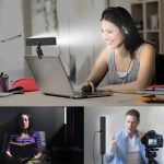 APEXEL APL-FL06 Tragbares Fülllicht mit quadratischem Streifen für Live-Videokonferenzen – Bild 15