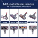 Für Dyson V10 / V11 Staubsauger, 100 W, Saugkopf mit hohem Drehmoment, V-Kugelräder – Bild 5