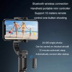 APEXEL APL-D6 Live-Video Multifunktionaler Handy-Gimbal-Stabilisator Selfie-Stick – Bild 14