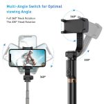 APEXEL APL-D6 Live-Video Multifunktionaler Handy-Gimbal-Stabilisator Selfie-Stick – Bild 7