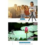 APEXEL APL-JJ09 Mobiles Selfie-Live-Streaming Tragbares Stretch-Telefotostativ, APL-JJ09 – Bild 11