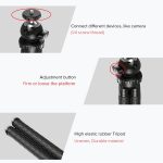 APEXEL APL-JJ09 Mobiles Selfie-Live-Streaming Tragbares Stretch-Telefotostativ, APL-JJ09 – Bild 8