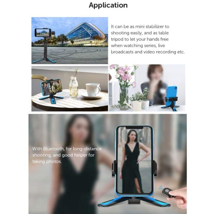 APEXEL APL-JJ08 Mini-Handy-Selfie-Stick-Kamera Live-Desktop-Stativ – Bild 9