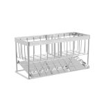 Edelstahl-Schwammabtropfgestell, multifunktionales Lagerregal, Ordinary Model, Rag Model, Ordinary Model+Footbed, Rag Model+Footbed