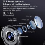 Anytek Q3 4K Fahrrekorder WiFi Dual Record Nachtsichtsensor Mobiler Erkennungsrekorder – Bild 6