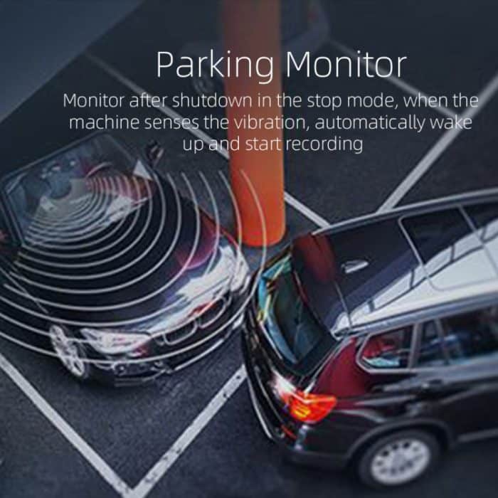 Anytek A6 5 Zoll HD Dual Record Objektiv Fahrrekorder Auto Rückspiegel Bild Auto – Bild 11