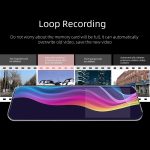 Anytek A6 5 Zoll HD Dual Record Objektiv Fahrrekorder Auto Rückspiegel Bild Auto – Bild 10