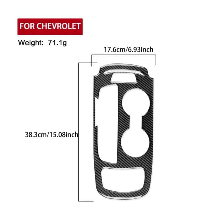 Für Chevrolet Malibu 2016-2024 B Modell Linkslenker Getriebe Panel Aufkleber – Bild 3