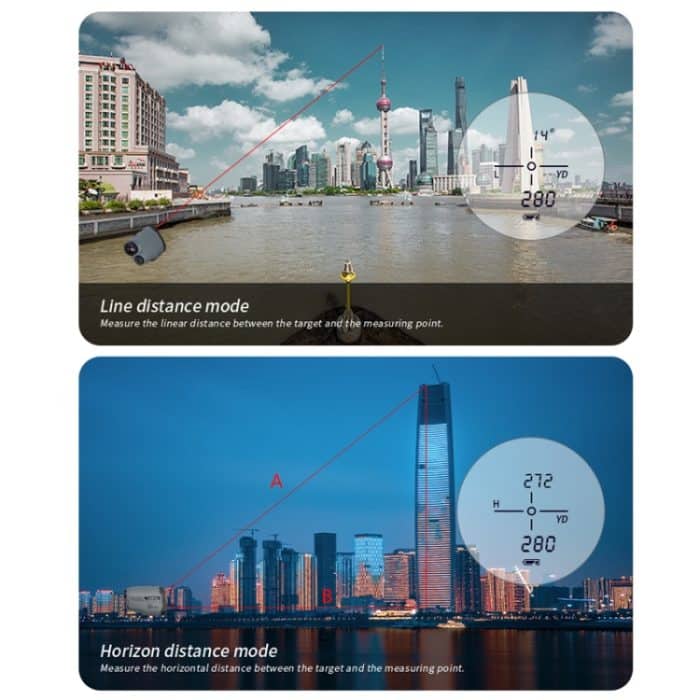 ARTBULL LS-650 Outdoor Golf Laser Entfernungsmesser 650m Höhenmesser Teleskop – Bild 12