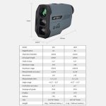 ARTBULL LS-650 Outdoor Golf Laser Entfernungsmesser 650m Höhenmesser Teleskop – Bild 5