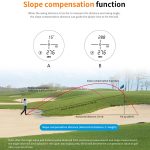 ARTBULL LS-650 Outdoor Golf Laser Entfernungsmesser 650m Höhenmesser Teleskop – Bild 8