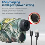 ARTBULL NK-1000 Camouflage Golf-Entfernungsmesser, wiederaufladbares Teleskop, Lieferung in zufälliger Farbe – Bild 11