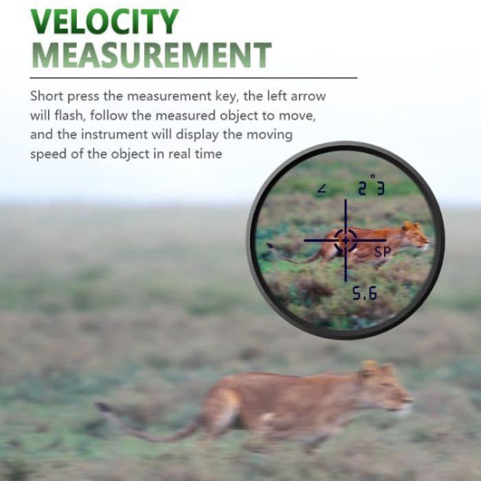 ARTBULL NK-1000 Camouflage Golf-Entfernungsmesser, wiederaufladbares Teleskop, Lieferung in zufälliger Farbe – Bild 13