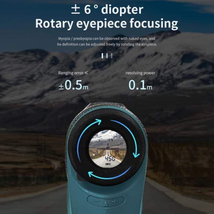 ARTBULL Teleskop Golf Höhenwinkel Entfernungsmesser – Bild 4