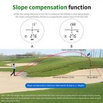 ARTBULL Teleskop Golf Höhenwinkel Entfernungsmesser – Bild 7