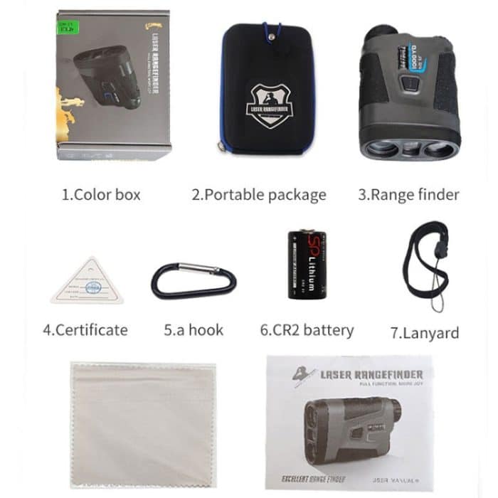 ARTBULL 1000m Golf Laser Entfernungsmesser Teleskop Höhenmesser Tachometer – Bild 21