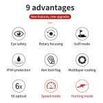 ARTBULL 1000m Golf Laser Entfernungsmesser Teleskop Höhenmesser Tachometer – Bild 5