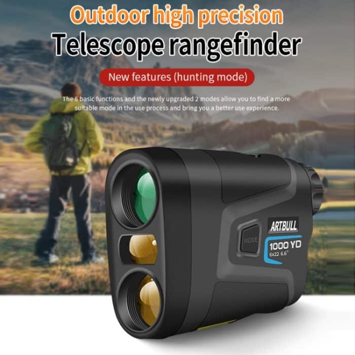 ARTBULL 1000m Golf Laser Entfernungsmesser Teleskop Höhenmesser Tachometer – Bild 7