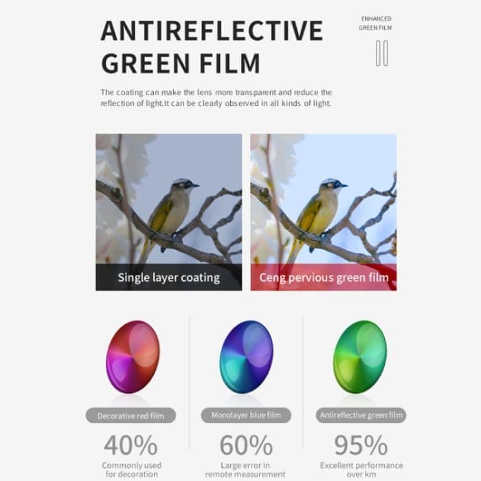 ARTBULL 1000m Golf Laser Entfernungsmesser Teleskop Höhenmesser Tachometer – Bild 10