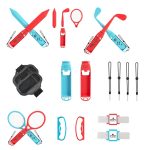 IPLAY HBS-506 für Switch 18-in-1-Lichtschwert + Golfschläger + Somatosensorisches Sport-Set mit Griff, IPLAY 18 In 1 – Bild 2