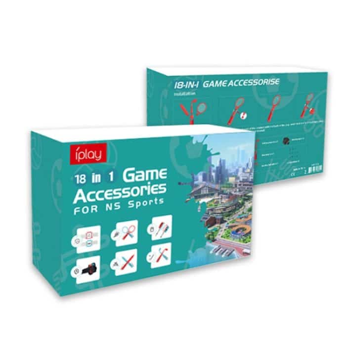 IPLAY HBS-506 für Switch 18-in-1-Lichtschwert + Golfschläger + Somatosensorisches Sport-Set mit Griff, IPLAY 18 In 1 – Bild 11