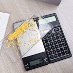 0,1 g/1 kg Küchen-Digitalwaage, Taschenwaage mit Solarrechner – Bild 7