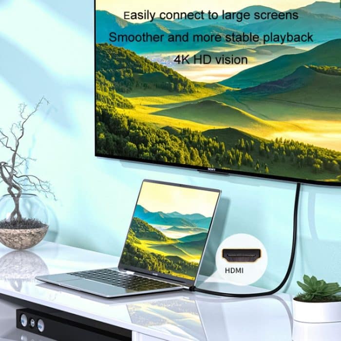 JINGHUA HDMI2.0 Version High-Definition-Kabel 4K-Display-Kabel, 0.3m, 1m, 1.5m, 3m, 5m, 8m, 10m, 15m, 20m – Bild 7