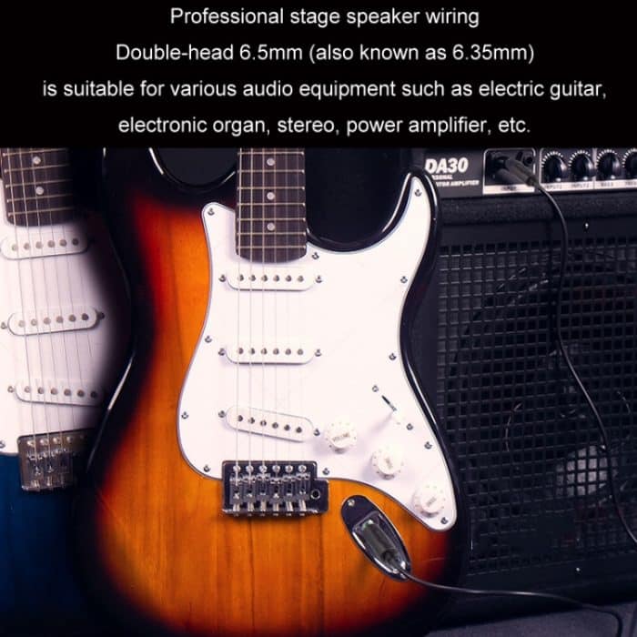 JINGHUA 6,5-mm-Audiokabel, Stecker auf Stecker, Mikrofon-Instrumenten-Tuning-Kabel, 0.5m, 1.5m, 3m, 5m, 10m – Bild 9