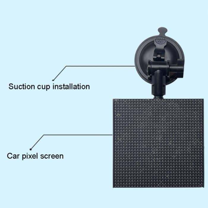 LED Dynamische Emoticon Auto Bluetooth Display Bildschirm 5V USB Schnittstelle – Bild 4