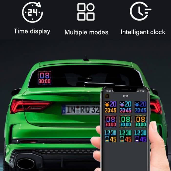LED Dynamische Emoticon Auto Bluetooth Display Bildschirm 5V USB Schnittstelle – Bild 8