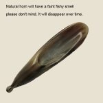 Kleine Hornröhre mit rundem Punkt-Scratch-Akupunkturstab, Farbe zufällige Lieferung – Bild 3