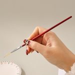 5 Stück Nagel-Feinlinien-Ziehstift, Farbmalerei, Blumenstift, feiner Umriss, Nagelkunststift, No.1 0.6cm, No.2 0.9cm, No.3 1.2cm, No.4 1.8cm, No.5 2.4cm – Bild 7