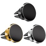 Luftauslasstyp Aluminiumlegierung Auto Magnetische Saughalterung Navigationstelefonhalter, Air Outlet (Black), Air Outlet (Gold), Air Outlet (Silver) – Bild 2