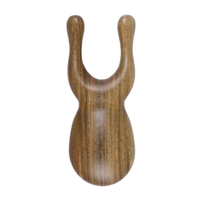 Gold-Sandelholz-Massivholz-Massage-Augenkratz- und Nasenmassage, Farbe zufällige Lieferung – Bild 2