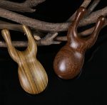 Gold-Sandelholz-Massivholz-Massage-Augenkratz- und Nasenmassage, Farbe zufällige Lieferung – Bild 4