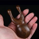 Gold-Sandelholz-Massivholz-Massage-Augenkratz- und Nasenmassage, Farbe zufällige Lieferung – Bild 5