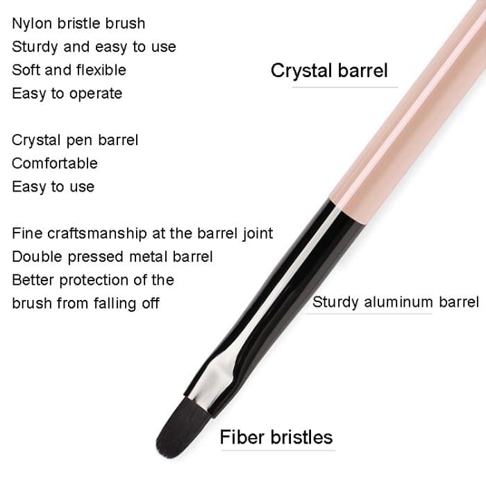 Acryl Tee Farbstift Pinsel Schönheit Nagel Stift Farbmalerei Zeichenstift Lichttherapie Stift – Bild 4