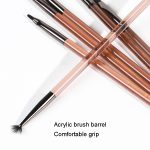 Acryl Tee Farbstift Pinsel Schönheit Nagel Stift Farbmalerei Zeichenstift Lichttherapie Stift – Bild 5