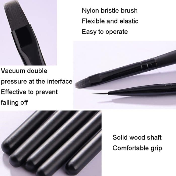 Holzstab-Maniküre-Zeichenstift, Lichttherapie-Malstift, 10pcs/set – Bild 3