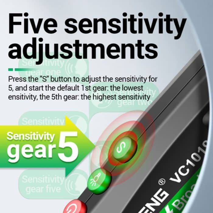 ANENG VC1019 Berührungsloser elektrischer Induktionsstift Hochpräziser Linienerkennungs-Breakpoint-Sprachteststift, VC1019 – Bild 11