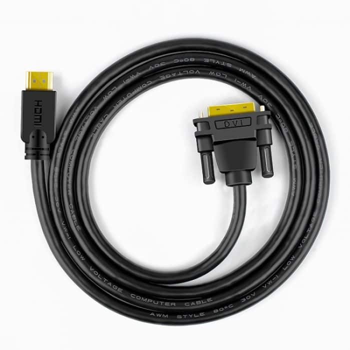 JINGHUA HDMI-zu-DVI-Übertragungskabel, Grafikkarte, Computermonitor, HD-Kabel, 1m, 1.5m, 2m – Bild 2