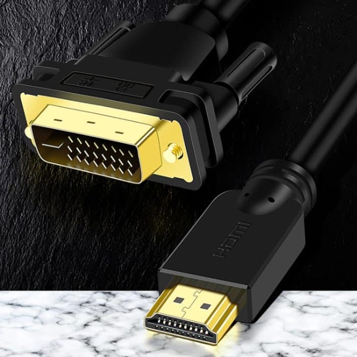 JINGHUA HDMI-zu-DVI-Übertragungskabel, Grafikkarte, Computermonitor, HD-Kabel, 1m, 1.5m, 2m – Bild 12