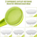 Verstellbarer Pflanzensamen-Säer, handgehaltener Blumengras-Pflanzensäer, Soil Hole Punch, 12 In 1Kit, 14 In 1 Kit – Bild 4