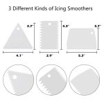 6-in-1-Aluminiumlegierungs-Kuchen-Plattenspieler-Piping-Spitzen-Set DIY-Backwerkzeuge – Bild 3