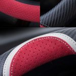 38 cm süße Kaninchen-Frauen-Cartoon-Auto-Lenkradabdeckung, Round Black Pink, Round Black, Round Black Red, Round Black Rose Red, Round Black Boffee, D  Type Black Pink, D Type Black, D Type Black Red, D Type Black Rose Red, D Type Black Coffee – Bild 4