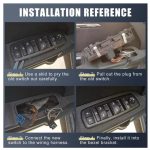 Für 2008-2012 Nissan Sentra / 2005-2007 Pathfinder Autofensterschalter-Ersatzsatz, 93570-B4010 – Bild 5